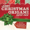 Jumbo Christmas Origami - 285 Sheets of Origami Paper Plus Instructions for 3 Festive Projects (Paperback) - Sterling Publishing Company Photo