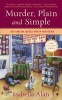 Murder, Plain and Simple (Paperback) - Isabella Alan Photo