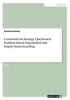 Constructivist Strategy Questioned. Problem-Based, Experiential and Inquiry-Based Teaching (Paperback) - Paulette Reefer Photo