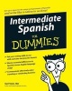 Intermediate Spanish For Dummies (English, Spanish, Paperback) - Gail Stein Photo