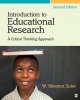 Introduction to Educational Research - A Critical Thinking Approach (Paperback, 2nd Revised edition) - W Newton Suter Photo