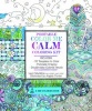 Portable Color Me Calm Coloring Kit - Includes Book, Colored Pencils and Twistable Crayons (Kit) - Lacy Mucklow Photo