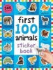 First 100 Animals Sticker Book (Paperback) - Roger Priddy Photo