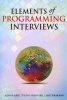 Elements of Programming Interviews - The Insiders' Guide (Paperback) - Adnan Aziz Photo