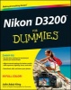 Nikon D3200 For Dummies (Paperback) - Julie Adair King Photo