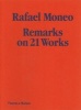 : Remarks on 21 Works (Paperback) - Rafael Moneo Photo