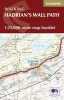 Hadrian's Wall Path Map Booklet - 1:25,000 OS Route Mapping (Paperback) - Mark Richards Photo