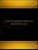 Gas Cylinder Storage Register Log (Log Book, Journal - 125 Pgs, 8.5 X 11 Inches) - Gas Cylinder Storage Register Logbook (Black Cover, X-Large) (Paperback) - Centurion Logbooks Photo