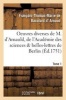 Oeuvres Diverses de M. D'Arnauld, de L'Academie Des Sciences & Belles-Lettres de Berlin T01 (French, Paperback) -  Photo