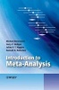 Introduction to Meta Analysis (Hardcover) - Michael Borenstein Photo