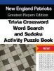 New England Patriots Trivia Crossword, Wordsearch & Sudoku Activity Puzzle Book - Greatest Players Edition (Paperback) - Mega Media Depot Photo