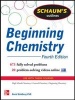 Schaum's Outline of Beginning Chemistry - 673 Solved Problems + 16 Videos (Paperback, 4th Revised edition) - David E Goldberg Photo