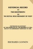 Historical Record of the Eighteenth or the Royal Irish Regiment of Foot - Containing an Account of the Formation of the Regiment in 1684, and of Its Subsequent Services to 1848 (Large print, Paperback, large type edition) - Richard Cannon Photo