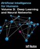 Artificial Intelligence for Humans, Volume 3 - Deep Learning and Neural Networks (Paperback) - Jeff Heaton Photo