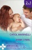 Their Secret Royal Baby - Their Secret Royal Baby / Her Hot Highland Doc (Paperback) - Carol Marinelli Photo