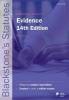 Blackstone's Statutes on Evidence (Paperback, 14th Revised edition) - Phil Huxley Photo