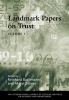 Landmark Papers on Trust (Hardcover) - Reinhard Bachmann Photo