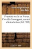 Propriete Rurale En France. Precede D'Un Rapport, Servant D'Introduction (French, Paperback) - Flour De Saint Genis V B Photo