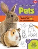 Learn to Draw Pets - Step-by-Step Instructions for More Than 25 Cute and Cuddly Animals - 64 Pages of Drawing Fun! Contains Fun Facts, Quizzes, Color Photos, and Much More (Paperback) - Robin Cuddy Photo