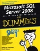 Microsoft SQL Server 2008 All-in-one Desk Reference For Dummies (Paperback) - Robert D Schneider Photo