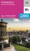 Edinburgh, Penicuik & North Berwick (Sheet map, folded, February 2016 ed) - Ordnance Survey Photo