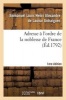 Adresse A L'Ordre de La Noblesse de France 1er Ed. (French, Paperback) - Antraigues E Photo