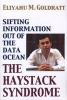 The Haystack Syndrome - Sifting Information Out of the Data Ocean (Paperback) - Eliyahu M Goldratt Photo