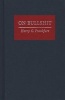 On Bullshit (Hardcover, New) - Harry G Frankfurt Photo