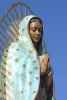 Graceful Our Lady of Guadalupe Sculpture in Santa Fe New Mexico USA Journal - 150 Page Lined Notebook/Diary (Paperback) - Cs Creations Photo