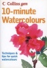 10-Minute Watercolours (Paperback) - Hazel Soan Photo