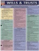 Wills & Trusts Laminate Reference Chart (Poster) - BarCharts Inc Photo