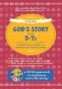 God's Story for 5-7s - 36 Bible-Based Sessions for Midweek and Sunday Groups (Paperback) - Becky May Photo