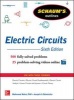 Schaum's Outline of Electric Circuits (Paperback, 6th Revised edition) - Joseph A Edminister Photo