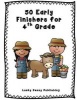 50 Early Finishers for 4th Grade (Paperback) - Elizabeth Chapin Pinotti Photo