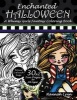 Enchanted Halloween - A Whimsy Girls Fantasy Coloring Book (Paperback) - Hannah Lynn Photo