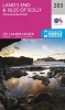 Land's End & Isles of Scilly, St Ives & Lizard Point (Sheet map, folded, February 2016 ed) - Ordnance Survey Photo