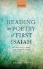 Reading the Poetry of First Isaiah - 'The Most Perfect Model of the Prophetic Poetry' (Hardcover) - J Blake Couey Photo