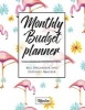 Monthly Budget Planner - Monthy Bill Organizer & Expense Tracker Book, Flamingo Tough Matte Cover Design (Paperback) - Majestica Photo