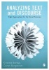 Analyzing Text and Discourse - Eight Approaches for the Social Sciences (Paperback) - Kristina Boreus Photo