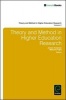 Theory and Method in Higher Education Research (Hardcover) - Malcolm Tight Photo