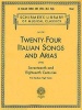 24 Italian Songs & Arias - Medium High Voice (Book Only): Medium High Voice (Paperback) - Gregory A Schirmer Photo