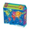 Around the World 63 Piece Puzzle (Toy) - Mudpuppy Photo