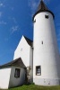 Kirchberg Church Tower in Alsace, France - Blank 150 Page Lined Journal for Your Thoughts, Ideas, and Inspiration (Paperback) - Unique Journal Photo