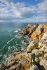 The Rocky Cliffs at the Cape of Pointe de Pen-Hir, France - Blank 150 Page Lined Journal for Your Thoughts, Ideas, and Inspiration (Paperback) - Unique Journal Photo