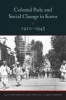 Colonial Rule and Social Change in Korea, 1910-1945 (Paperback, New) - Hong Yung Lee Photo