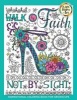 Walk by Faith - Inspirational Coloring Book for Grown-Ups, Book 1 (Paperback) -  Photo