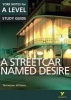 A Streetcar Named Desire: York Notes for A-Level (Paperback) - Hana Sambrook Photo