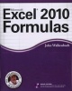 Excel 2010 Formulas (Paperback) - John Walkenbach Photo