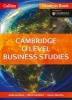 Collins Cambridge O Level - Cambridge O Level Business Studies Student Book (Paperback) - Andrew Dean Photo