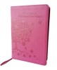 NIV Standard Pink Bible Tree Design (Paperback) -  Photo